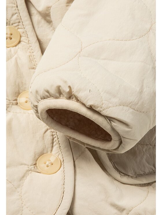 minoti minoti Kurtka zimowa 31BABYCOAT3 Kremowy Regular Fit