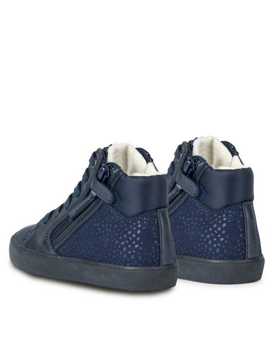 Geox Geox Sneakersy J Gisli Girl J364NB 0DHAJ C0673 S Tmavomodrá