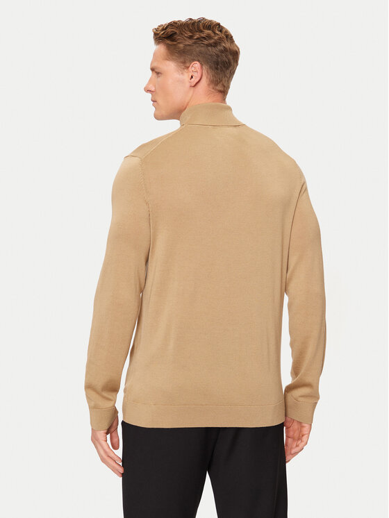 Selected Homme Selected Homme Dolčevita Tray 16094653 Bež Regular Fit