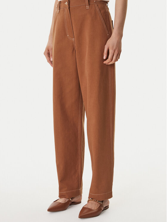 Guess Guess Дънки W6GB10 W1805 Кафяв Relaxed Fit