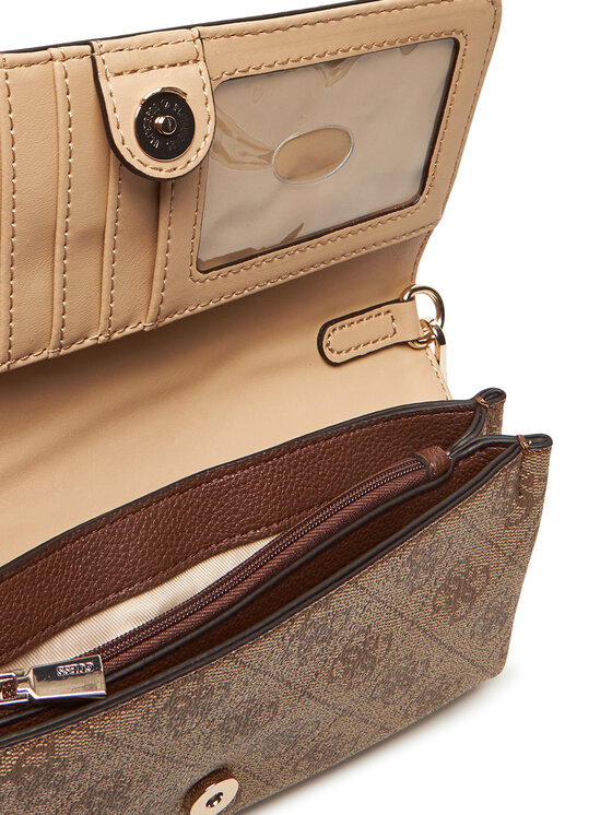 Guess Guess Ročna torba Noelle II Mini HWBG96 72750 Rjava
