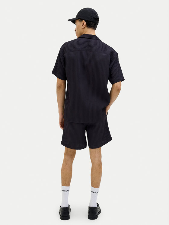 Jack & Jones Jack & Jones Szorty materiałowe Jaiden 12269672 Czarny Relaxed Fit