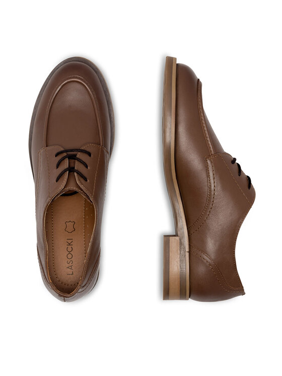 Lasocki Lasocki Oxfords WI23-POLA-02 Καφέ