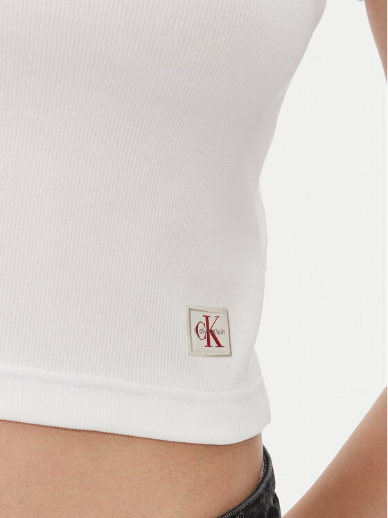 Calvin Klein Jeans Calvin Klein Jeans T-Shirt LV047C910G Biały Regular Fit