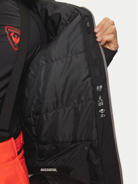 Rossignol Rossignol Skijaška jakna Strawpile RLNMJ11 Crna Regular Fit