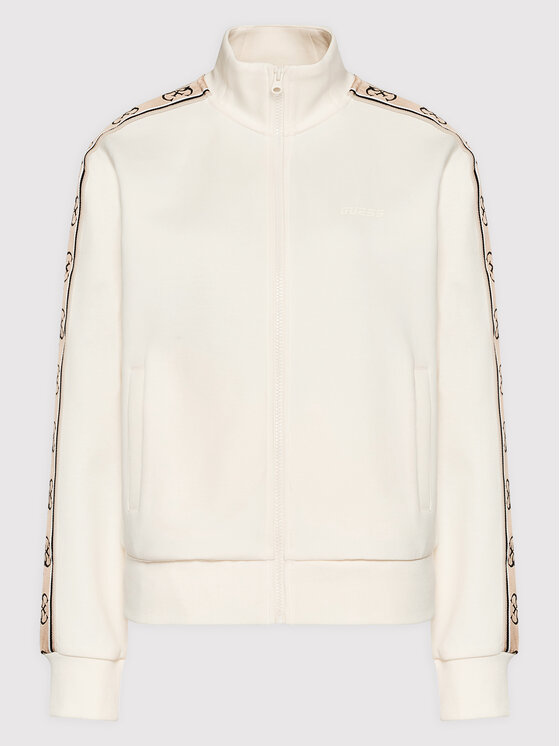 Guess Guess Μπλούζα Britney V2RQ04 KA3P1 Μπεζ Regular Fit