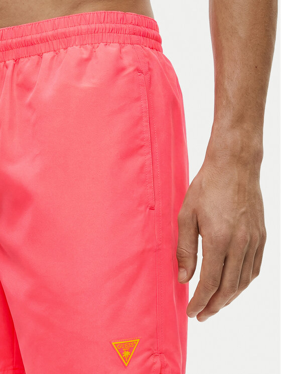 Guess Guess Pantaloncini da bagno F6GT24 WG282 MEDIUM Rosa Regular Fit