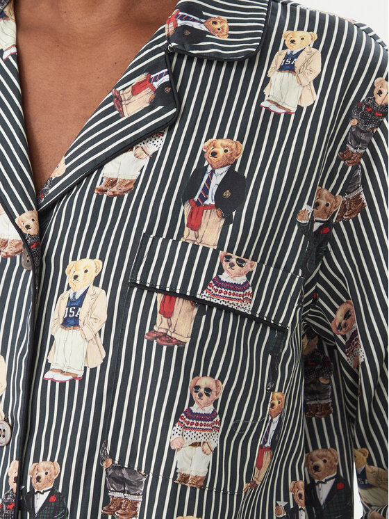 Polo Ralph Lauren Polo Ralph Lauren Piżama 4P0704 Zielony Relaxed Fit