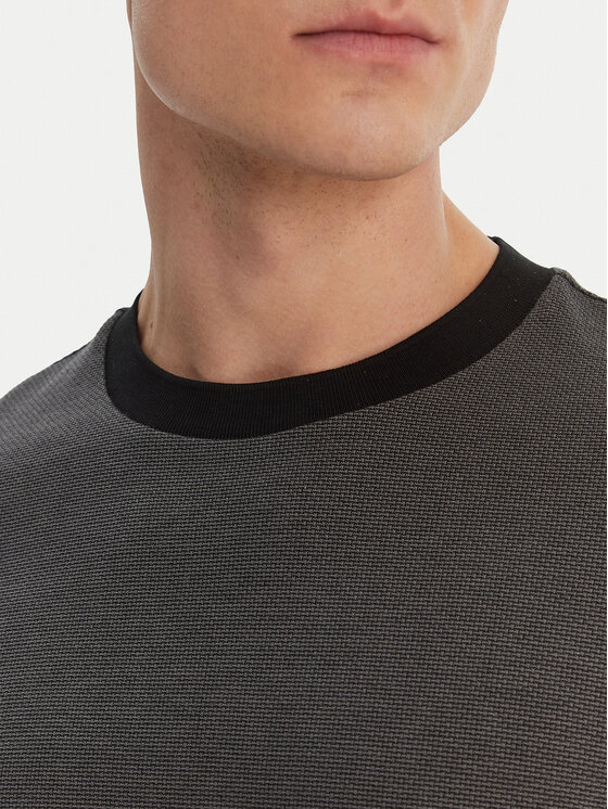 BOSS BOSS T-Shirt H-Thompson 102 50555163 Černá Regular Fit