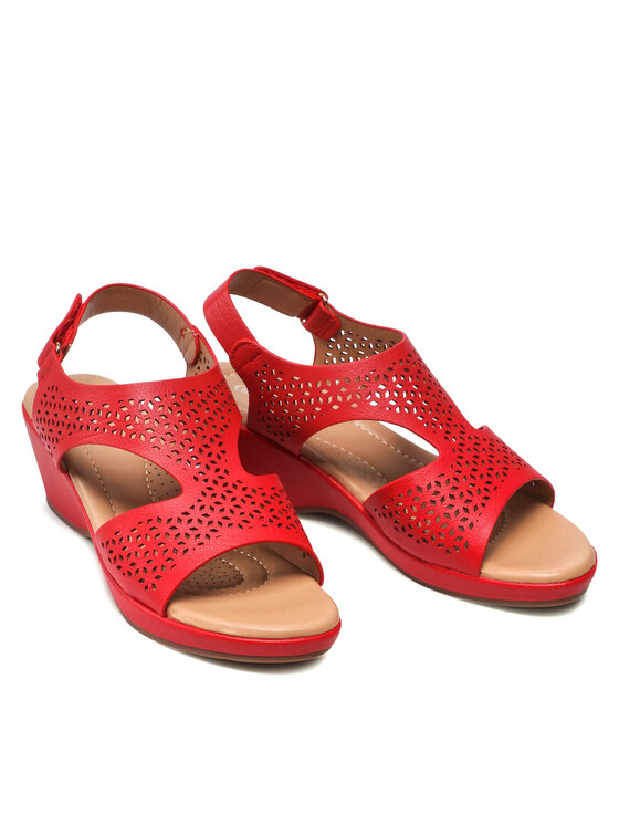 Clara Barson Clara Barson Sandali WSS20509-01 Rdeča