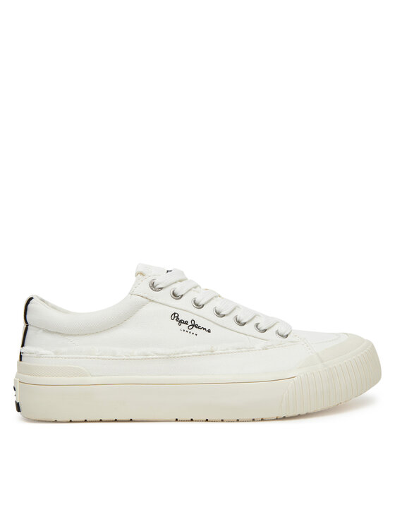 Damskie Tenisówki Pepe Jeans, Rozmiar 36, Białe, Ben Fresh W PLS31589