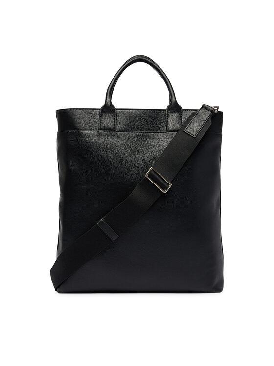 Calvin Klein Calvin Klein Дамска чанта Raised Tote LV04D3494G Черен