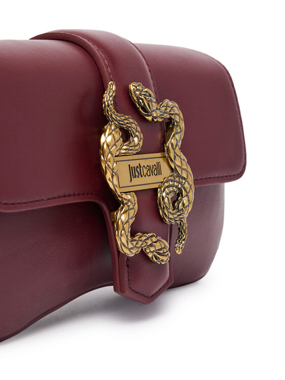 Just Cavalli Just Cavalli Torebka Iconic Snakes 81RA4BA7 ZSA89 Czerwony ciemny
