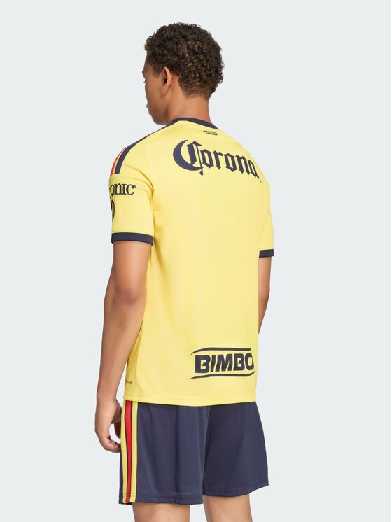 adidas adidas Koszulka techniczna 171195 Żółty Slim Fit
