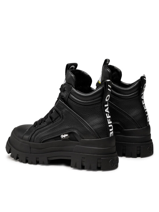 Buffalo Buffalo Μποτάκια Aspha Nc Mid BN16220451 Μαύρο