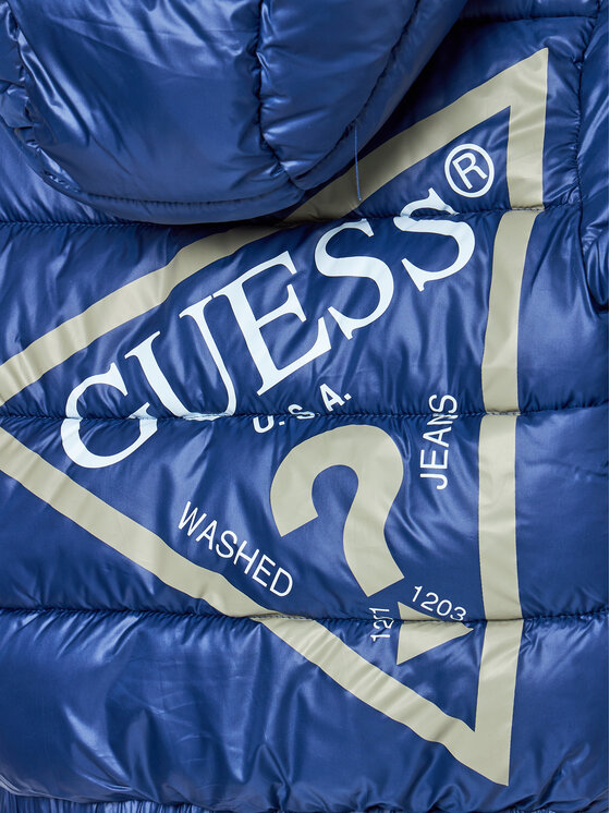Guess Guess Pehelykabát N4BL01 WEGY0 Sötétkék Regular Fit