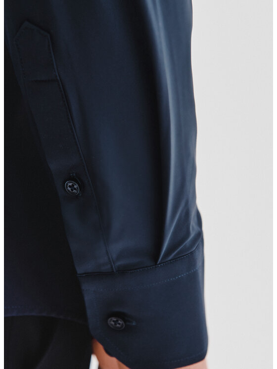 Pako Lorente Pako Lorente Koszula P25WF-1X-048 Granatowy Slim Fit