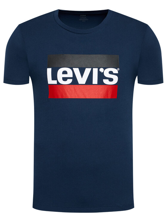 Levi's® Levi's® T-Shirt Sportswear Graphic Tee 39636-0003 Tmavomodrá Regular Fit