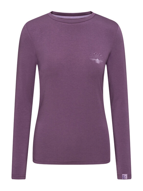 Viking Viking Bluzka Escalante Fioletowy Regular Fit