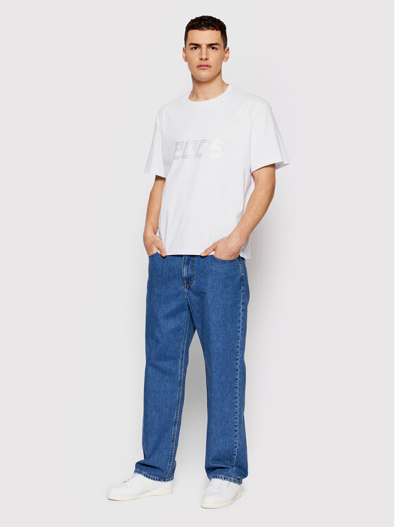 2005 2005 Tričko Unisex Signature Tee Biela Relaxed Fit