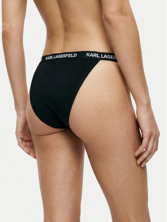 KARL LAGERFELD KARL LAGERFELD Set brazilskih bikini gaćica﻿ B1W47032 Crna