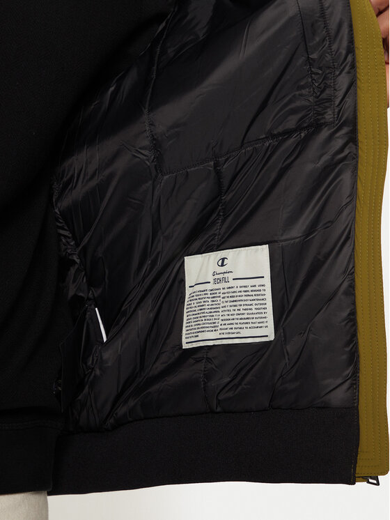 Champion Champion Μπόμπερ μπουφάν 220344 Πράσινο Regular Fit