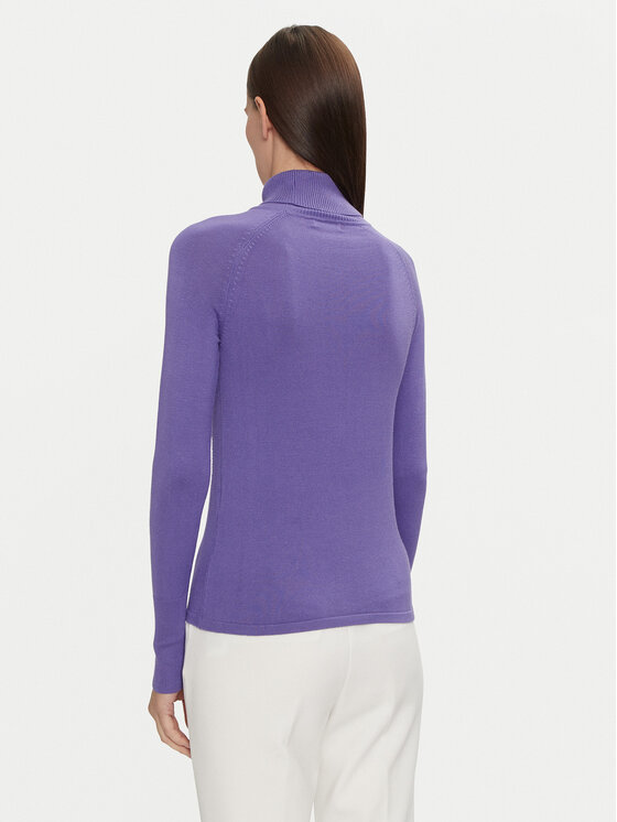 TATUUM Tatuum Bluză cu gât Nekoki T2419.092B Violet Regular Fit
