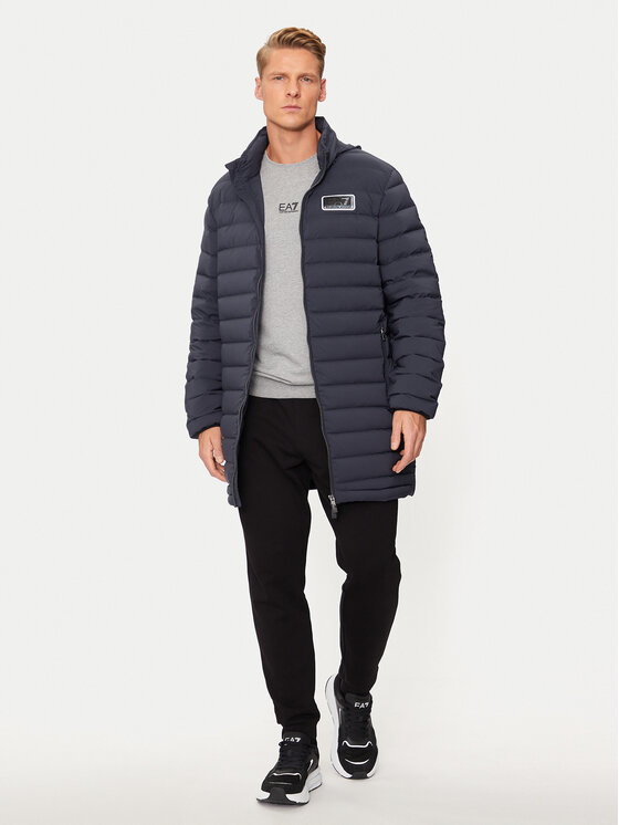 EA7 Emporio Armani EA7 Emporio Armani Vatovaná bunda 6DPK12 PNHAZ 1562 Tmavomodrá Regular Fit