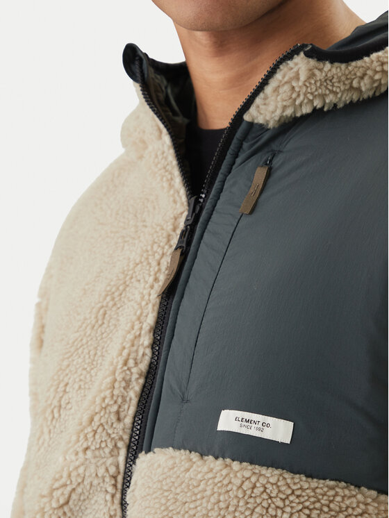 Element Element Geacă Wolfe Sherpa ELYJK00225 Bej Regular Fit