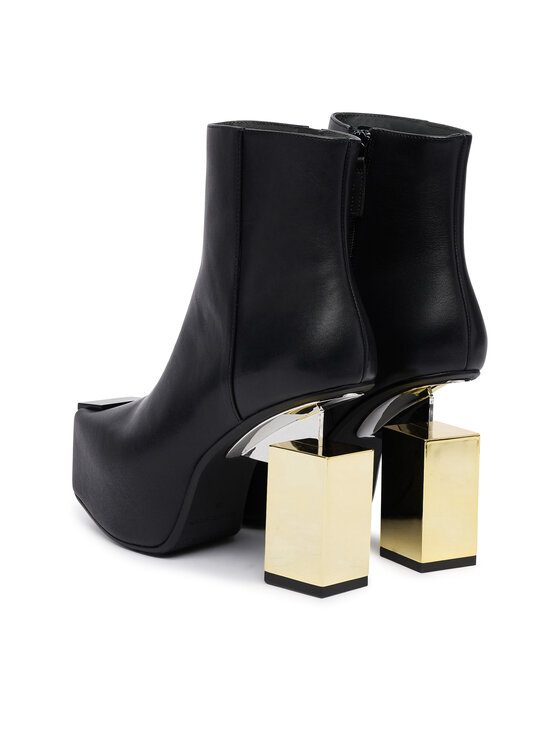 United Nude United Nude Škornji Cubist Bootie 109430116 Črna