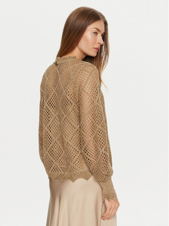TWINSET TWINSET Pullover 241TP3121 Braun Regular Fit