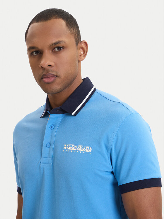 Napapijri Napapijri Polo E-Zeri NP0A4ID4 Plava Regular Fit