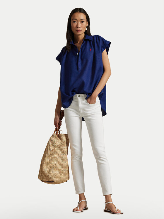 Polo Ralph Lauren Polo Ralph Lauren Риза 211935131004 Тъмносин Relaxed Fit