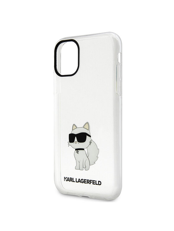 KARL LAGERFELD KARL LAGERFELD Etui na telefon iPhone 11 Przezroczysty