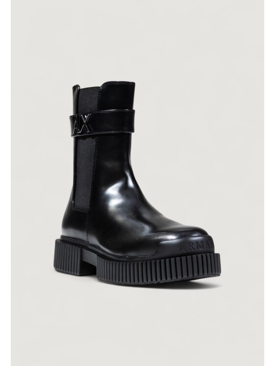 Armani Exchange Armani Exchange Ботильйони XW001634 AF17474 UC001 Чорний