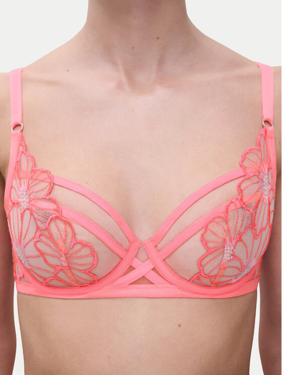 Chantelle Chantelle Biustonosz z fiszbiną Lush C22OM0 Różowy