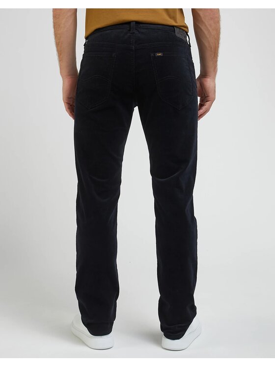 Lee Lee Jeansy DAREN ZIP FLY Czarny Regular Fit