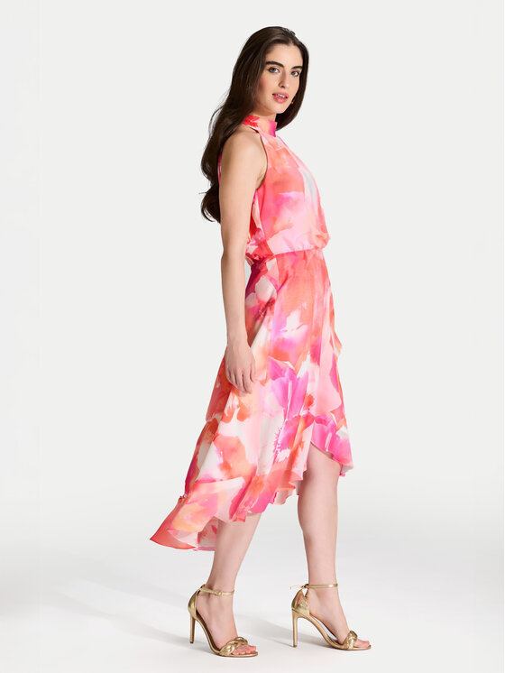 Swing Swing Cocktail obleka 5AI18500 Roza Regular Fit