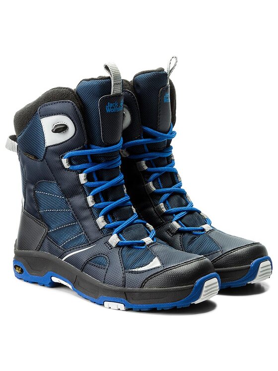 Jack Wolfskin Jack Wolfskin Sniego batai Boys Snow Ride Texapore 4012042 Tamsiai mėlyna