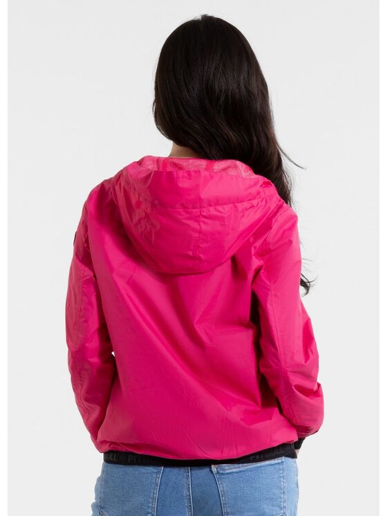 PITBULL Kurtka przejściowa damska z kapturem PRIMOSA L