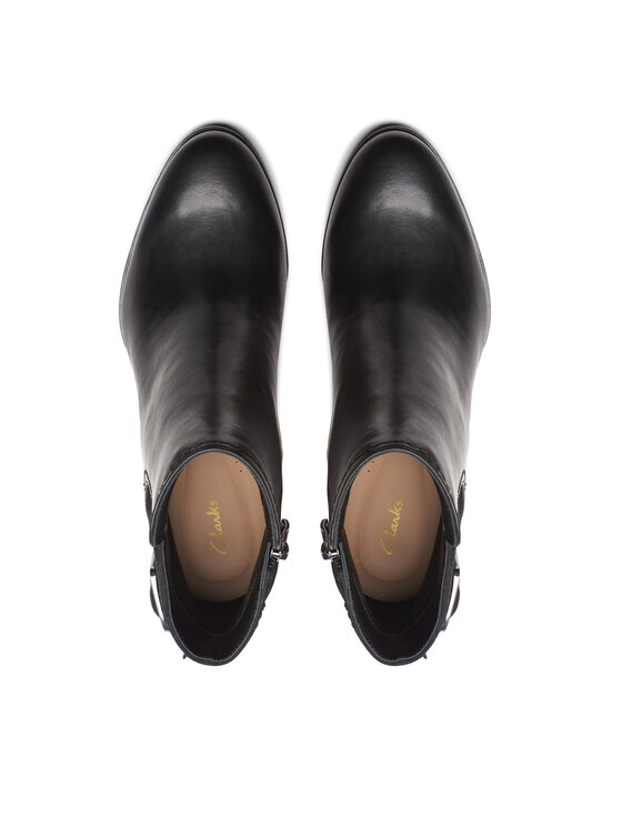Clarks Clarks Botine Freva 85 Buckle 26174749 Negru