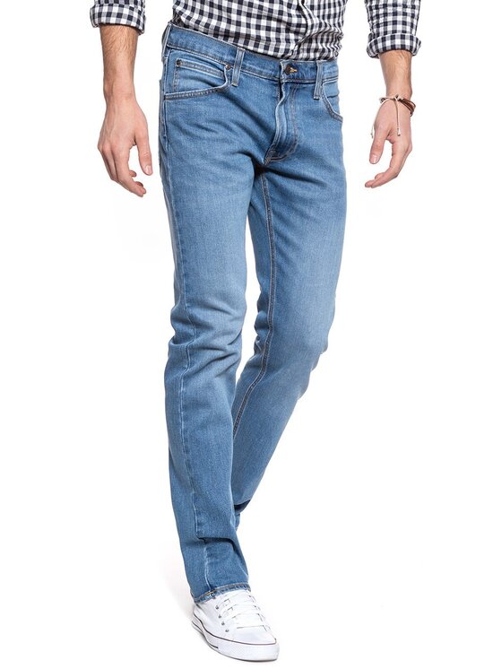 Lee Lee Jeans DAREN ZIP FLY Blu Straight Fit