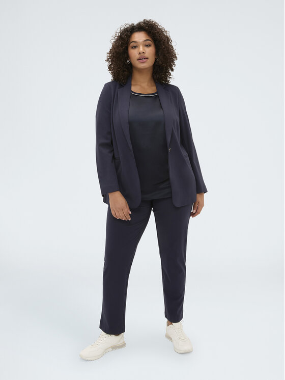 Fiorella Rubino Fiorella Rubino Giacca di transizione Q023T000267N034 Blu Regular Fit