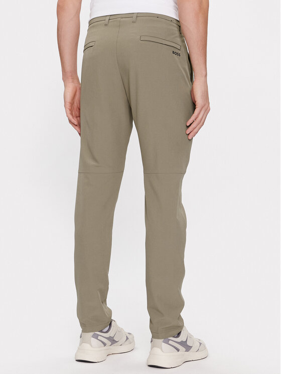 BOSS Boss Chino T_Commuter 50495497 Zelena Slim Fit