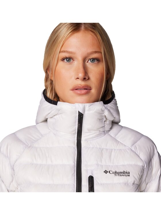 Columbia Columbia Kurtka przejściowa 208607 Biały Regular Fit