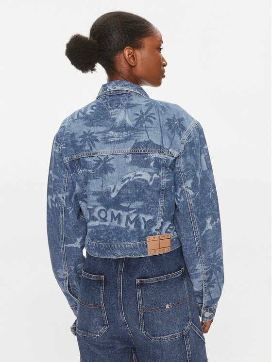Tommy Jeans Tommy Jeans Džínsová bunda Claire DW0DW17664 Modrá Regular Fit