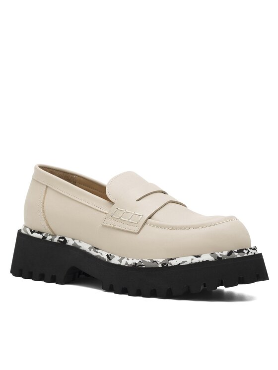 Rage Age Rage Age Loafersy CLERMONT-50102 Béžová
