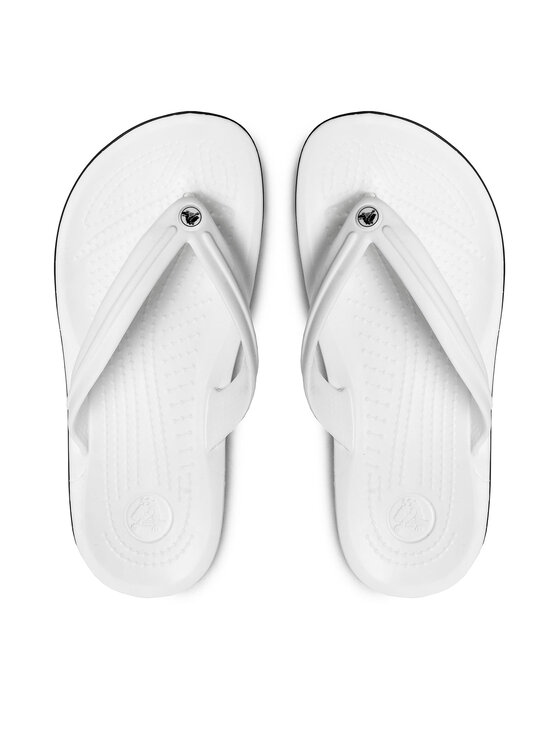 Žabky Crocs, Velikost:39/40, Barva: Bílá, Crocband Flip 11033