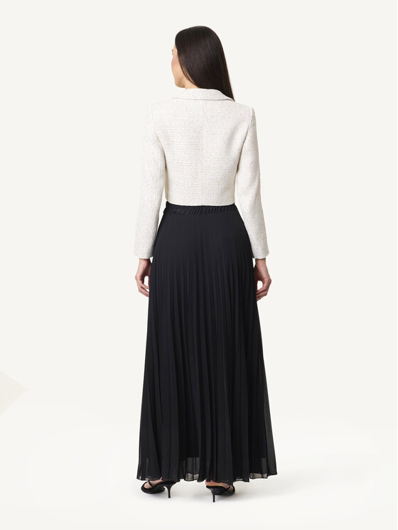 KMX KMX Spódnica plisowana 116020007 Czarny Flare Fit
