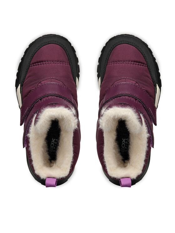 Geox Geox Schneeschuhe J Trekkyup Girl B Ab J46M7B 0FU50 C7005 D Dunkelrot